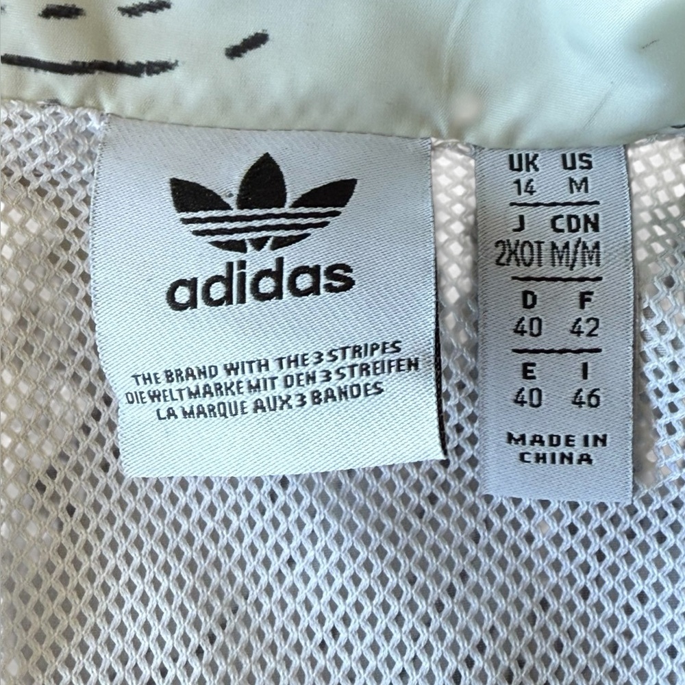 adidas Originals X The FARM full Zip Jacket, Women’s Medium Brazil - Picture 9 of 13